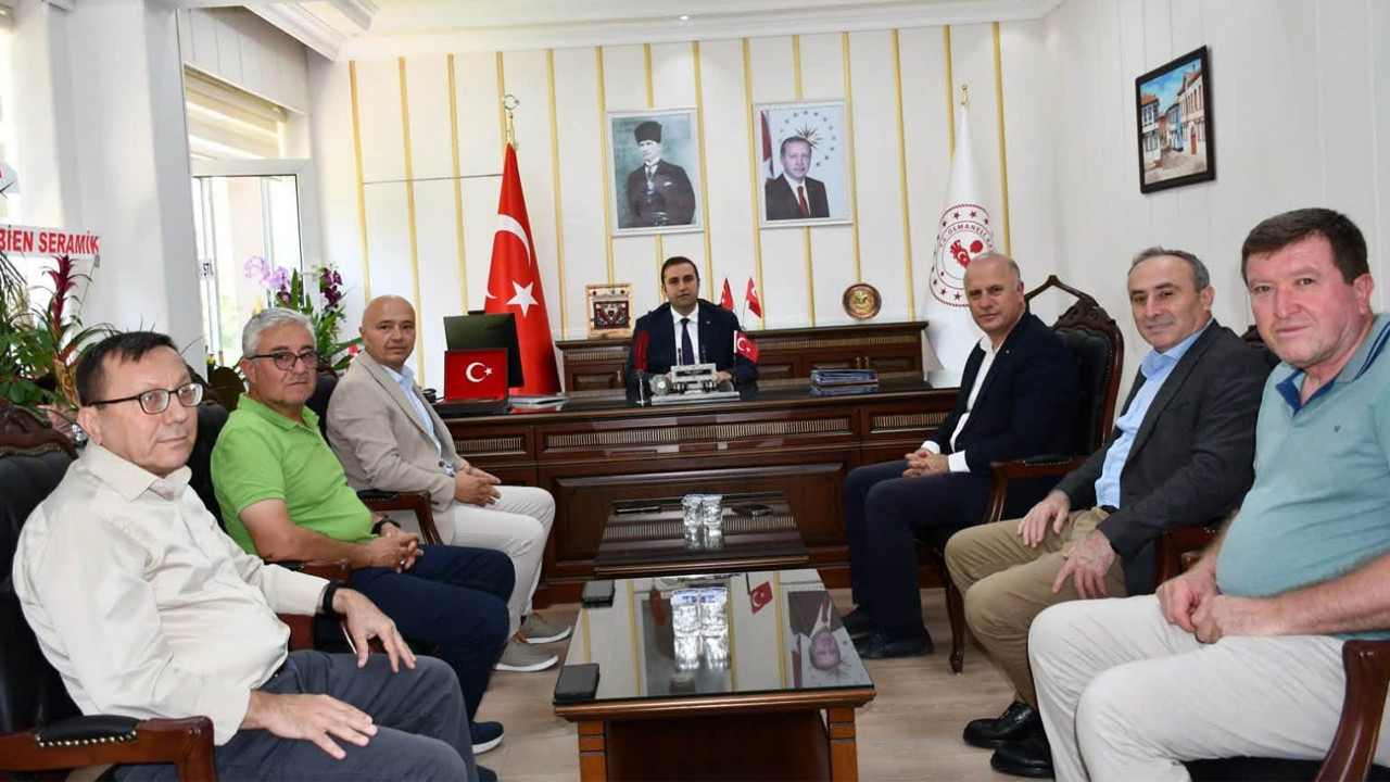 Osmaneli’nde İYİ Partiden Kaymakam Yılmaz’a hayırlı olsun ziyareti Haber gorseli